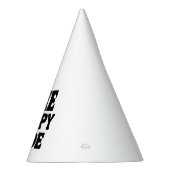 One Happy Dude Boy's Retro 1st Birthday  パーティーハット (右)