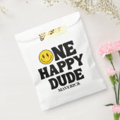 One Happy Dude Boy's Retro 1st Birthday  フェイバーバッグ (封をした状態)