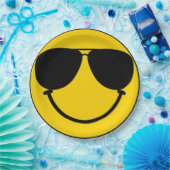 One Happy Dude Emoji 1st birthday Decoration ペーパープレート (パーティー)