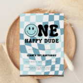 One happy Dude Invitation 招待状
