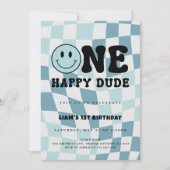 One happy Dude Invitation 招待状 (正面)
