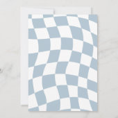 ONE HAPPY DUDE INVITATION, 1ST BIRTHDAY INVITATION 招待状 (裏面)