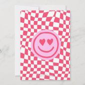 One Happy Girl誕生日パーティーの招待状 招待状 (裏面)