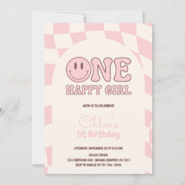 One Happy Girl Invitation 招待状
