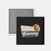 One Happy Grammy Camper Matching Birthday Decorati マグネット (正面/裏面)