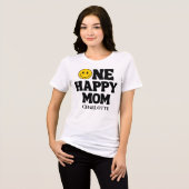 One Happy Mom Matching Birthday トライブレンドＴシャツ (正面全面)