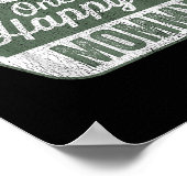 One Happy Mommy Matching Family Birthday Party Cam ポスター (角)