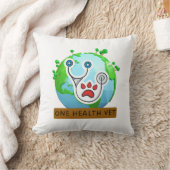 One Health Vet – Vet Global Health Animal Design クッション (ブランケット)