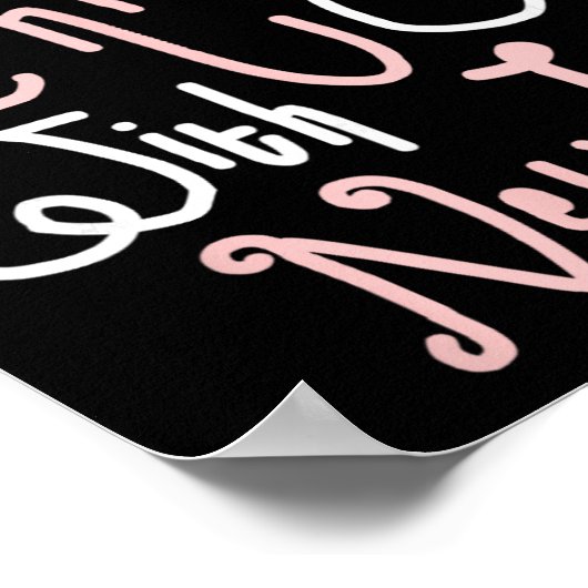 One Hip Chick With One New Hip Hip Replacement Sur ポスター (角)