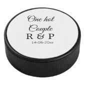 One hot add couple name initial letter text date アイスホッケーパック (3/4)