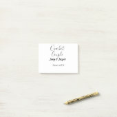 One hot couple add name since 20XX year date ポストイット (デスク上)