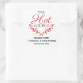 One Hot Couple Square Label HS036sqn スクエアシール (バッグ)