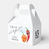 One Hot Couple Wedding フェイバーボックス (裏面サイド)