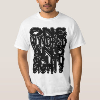 One Hundred and Eighty Tシャツ