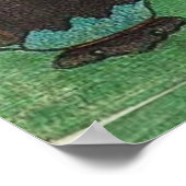 One Hundred Beauties of Edo's Famous Places ポスター (角)