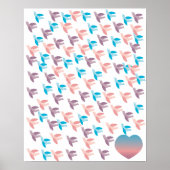 One Hundred Birds Poster ポスター (正面)