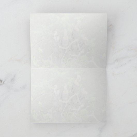 One In A Crowd - Anhinga Family Greeting Card カード (内部)