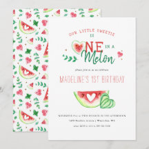 One In A Melon | スイカのファーストバースデー