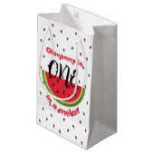 One in a Melon 1st Birthday Party スモールペーパーバッグ (正面アングル)