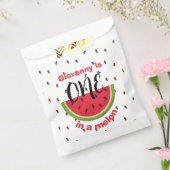 One in a Melon 1st Birthday Party フェイバーバッグ (封をした状態)