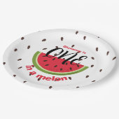 One in a Melon 1st Birthday Party ペーパープレート (アングル)