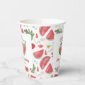 One in a Melon 1st Birthday Summer Party 紙コップ (左)