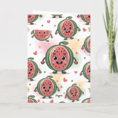 One in a Melon Birthday Card カード (裏面)