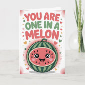 One in a Melon Birthday Card カード (正面)