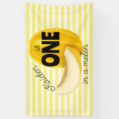 One in a Melon First 1st Birthday Party 横断幕 (縦)