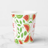 One In A Melon First Birthday  紙コップ (左)