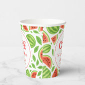 One In A Melon First Birthday  紙コップ (右)