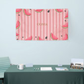 One in a Melon | First Birthday Collection 横断幕 (トレードショー)