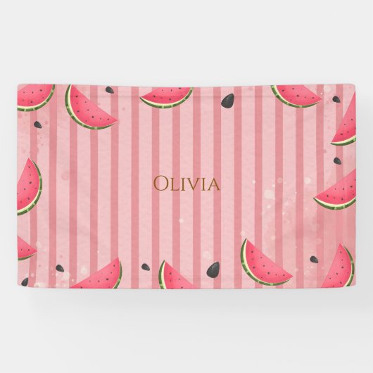 One in a Melon | First Birthday Collection 横断幕 (横)