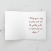 One in a Melon – Fun Watermelon Birthday Card カード (内部)