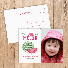 One in a Melon Kids Photo Valentine's Dayはがき シーズンポストカード