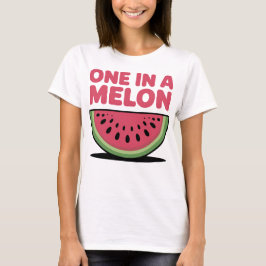 One In A Melon Watermelon Tシャツ