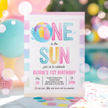 One In The Sun 1st Birthday Poolパーティー