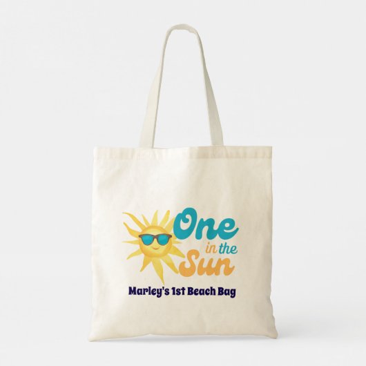 ☀️One in the Sun Beach Tote Bag トートバッグ (裏面)