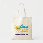 ☀️One in the Sun Beach Tote Bag トートバッグ (正面)