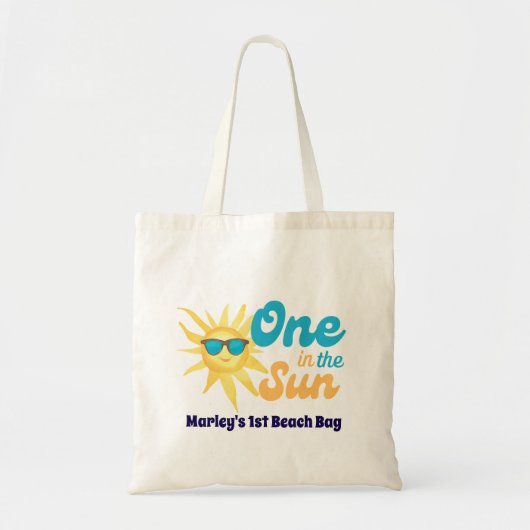 ☀️One in the Sun Beach Tote Bag トートバッグ (正面)