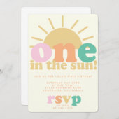 One In The Sun Invite 招待状 (正面/裏面)
