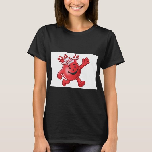 "ONE KOOL AIDE" レディースTシャツ Tシャツ (正面)