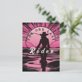 One Last Rodeo Bachelorette Party ポストカード (スタンド正面)