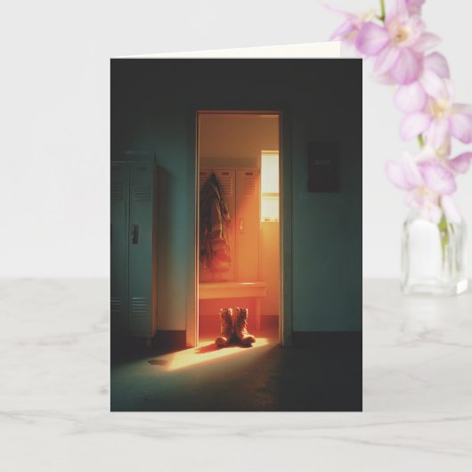 "One Last Shift, Done in Peace" Sympathy カード (蘭)