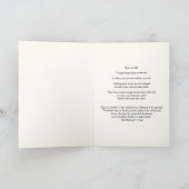 "One Last Shift, Done in Peace" Sympathy カード (内部)