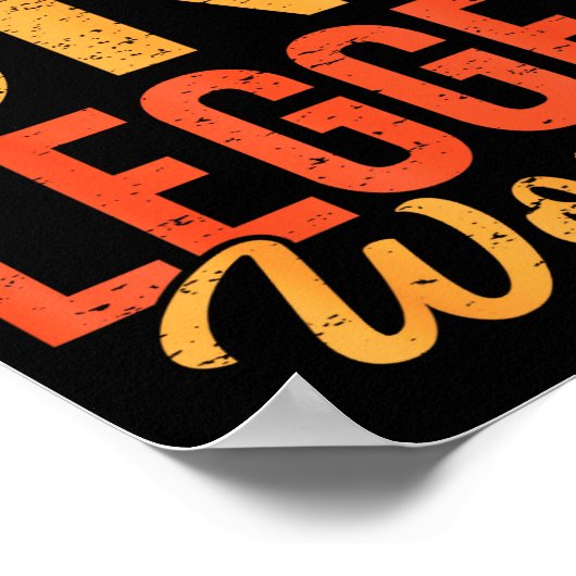 One Legged Wonder Funny Leg Amputee Prosthetic Han ポスター (角)