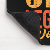 One Legged Wonder Funny Leg Amputee Prosthetic Han マウスパッド (コーナー)