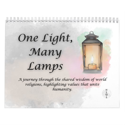 "One Light, Many Lamps: Unity in Diversity" カレンダー (カバー)