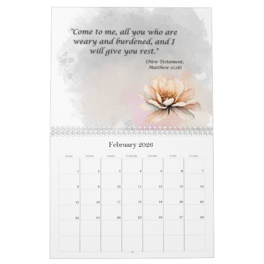 "One Light, Many Lamps: Unity in Diversity" カレンダー (2月 2026)