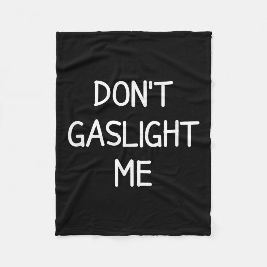 One-liners, Narcissist Sayings, Quotes Don't Gasli フリースブランケット (正面)
